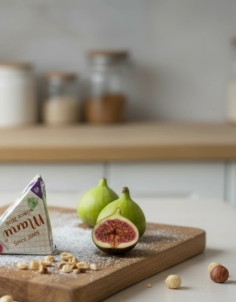 fig paste with hazelnut, special, hazelnut, fig, delicious, soft, manu crocant, industrial, production, wholesale, vegan, fruit bar