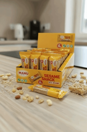 susam krokan mini, mini, 3 katlı, susam, krokan
