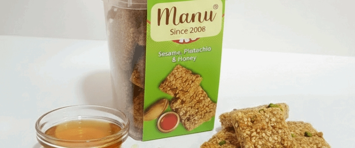 antepfıstıklı susam krokan, mini