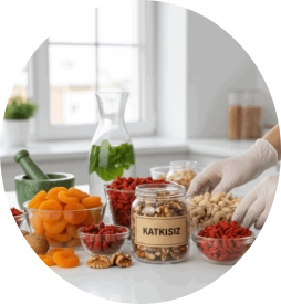 katkısız doğal krokan ve kuruyemiş çeşitleri manu gıda